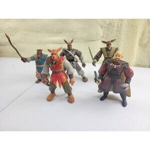 Vintage WARRIORS OF VIRTUE Action Figures Lot of (6)  1996